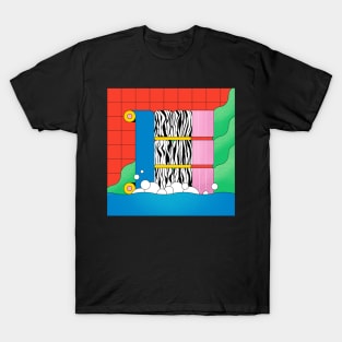 Colorful Ilustration Art T-Shirt